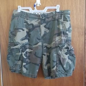 army fatigue shorts